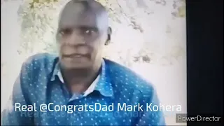 Real @CongratsDad Iam_marwa Father. Heartbreaking Story of a father Mark Kohera