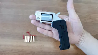 Mini Switch Gun Cal 22 WMR Toy Review 2023 - Folding Pocket Revolver