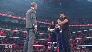 Cody Rhodes confronts Roman Reigns (1/2) - WWE RAW March 20, 2023