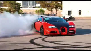 Crazy Bugatti Veyron RWB Drift - DLEDMV / De l'essence dans mes veines
