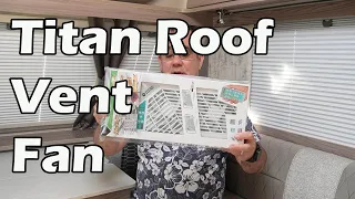 Unboxing and Demo: Testing the Titan Roof Vent Fan for the First Time