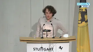 Premiere für den Jugendrat Stuttgart: Erste Rede im Stadtrat