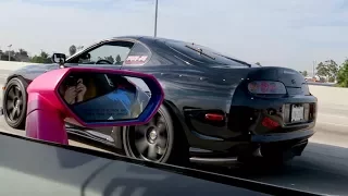 Toyota Supra vs. Lamborghini Huracan