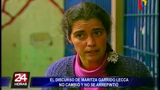 Maritza Garrido Lecca: a 25 años de su captura no da señales de arrepentimiento