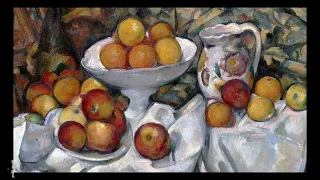 Paul Cézanne - Stillleben mit Äpfeln und Orangen