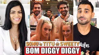 BOM DIGGY DIGGY REACTION!!! | Zack Knight | Jasmin Walia | Sonu Ke Titu Ki Sweety