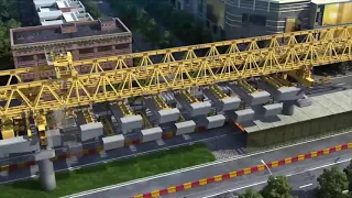 ¿Cómo se construirá el viaducto de 24kms. de la primera línea del Metro de Bogotá?