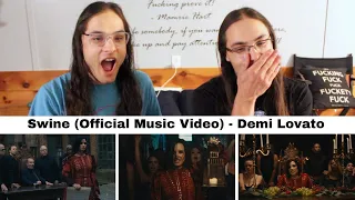 Swine - Demi Lovato Official Music Video I REACTION // TWIN WORLD