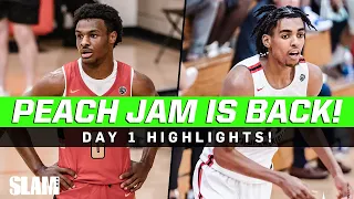 Bronny, Emoni, Dior & More LIGHT UP Peach Jam!! 🍑 Day 1 Highlights