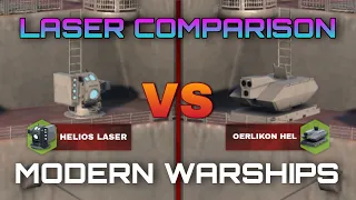 Helios Laser VS Oerlikon Hel | Laser Air defense Comparison | Modern Warships