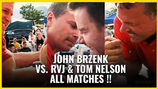 John Brzenk Vs. RVJ & Tom Nelson (All armwrestling matches) Who wins the Overall?