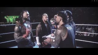 Usos Vs Roman Reigns & Solo Sikoa Bloodline Civil War WWE Money in the Bank 2023 Highlights