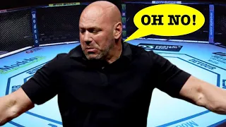 FIGHTERS SCARING THE HELL OUT OF DANA WHITE