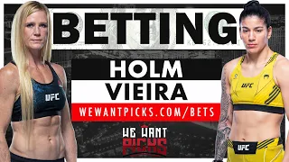 BEST BETS: UFC Vegas 55: Holm vs. Vieira Betting Guide