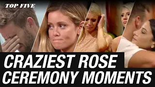 Top Five Craziest Rose Ceremonies | Bachelor in Paradise