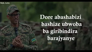 Umva Urugamba Ngo Rurahinda Lyrics || Rwanda Defense Force