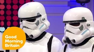 Piers Morgan Insults Star Wars Dance Group Boogie Storm! | Good Morning Britain