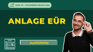 Anlage EÜR ausfüllen | Steuererklärung 2022