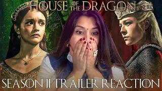 House of the Dragon Season 2 I Official TRAILER REACTION!!