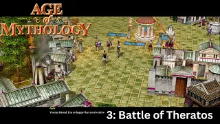 Age of Mythology :Rage of Poseido 3 : Mission 3 : Battle of Theatos : made by TK