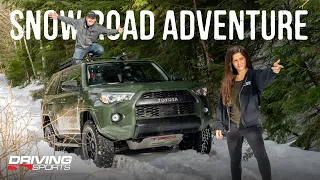 2020 Toyota 4Runner TRD PRO Review and Off Road Snow Adventure