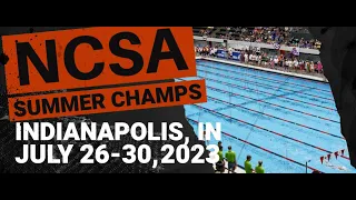 Day 5 Finals | Indianapolis | 2023 NCSA Summer Swimming Championships