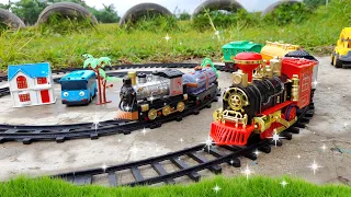 Mencari mainan kereta api klasik dan Merakit kereta klasik, thomas and friends