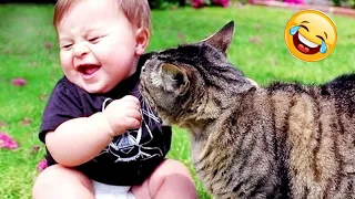 Ultimate Funny Cats and Dogs 😻🐶Best Funniest Animals Video 2024 part #55