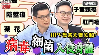 HPV病毒恐引發6大疾病？還可能造成夫妻失和？！【#醫師好辣】20210510 完整版 病毒細菌入侵身體 EP1146 蕭敦仁 黃瑽寧