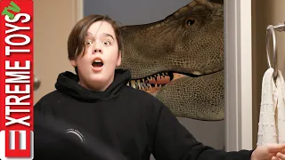 We're Not Scared of Dinosaurs! Sneak Attack Squad VS Jurassic Park Aftermath!