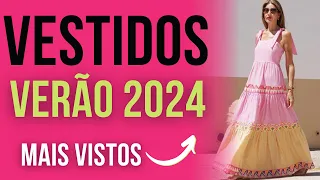 VESTIDOS EM ALTA VERÃO 2024! Use agora!