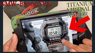 The New GMW-B5000TVA G-Shock TITANIUM VIRTUAL ARMOR Watch - Pre Order, Retail, Release Info, & More