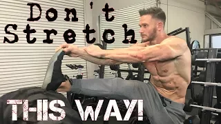 How to Stretch Effectively: Static vs. Dynamic Stretching- Thomas DeLauer