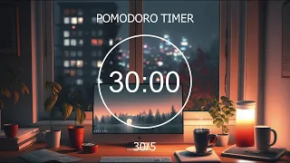 30/5 Pomodoro Timer ★︎ Study And Work With Me ★︎ Music Helps Study Effectively ★︎ Focus Station
