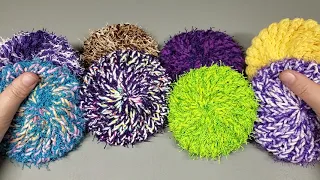 Loom Knit Easy Kitchen Scrubbies/24 Peg Loom Easy Kitchen Scrubbies/Crochetin' with Alana Loom Knit