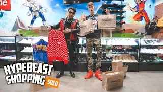 Billionaire Spends $40,000 Dollars Hypebeast Shopping!