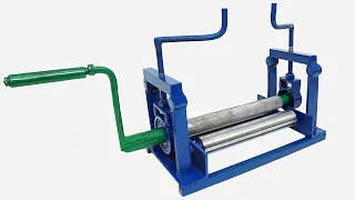 New !!! Manual Sheet Rolling Machine