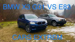 2004 BMW X3 3.0d E83 vs 2018 BMW X3 xDrive20d G01 Comparison & Walkaround