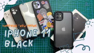 Unboxing iPhone 11 Black 64GB + Accessories/Cases| Philippines