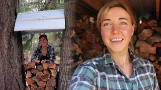Firewood: Stacking, Storing & Seasoning