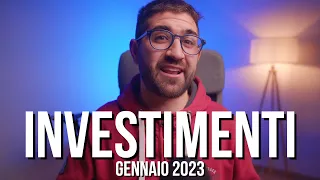 Come stanno andando i miei investimenti - Gennaio 2023