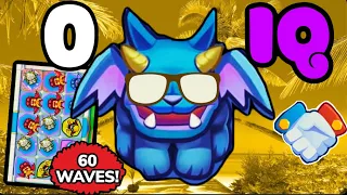 RUSH ROYALE - GARGOYLE in CO-OP!! YOU CAN'T PLAY IT WRONG!!