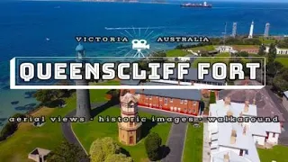 Aerial view - Historic images - Walkaround : Queenscliff Fort Victoria Australia