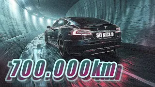 700.000km im Tesla Model S85D - und er läuft und läuft und läuft...