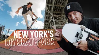 NYC's EPIC DIY Skatepark!!! Built By Skaters