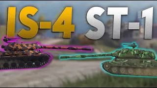 IS-4 vs ST-1 | IT'S CLOSER THAN YOU THINK!