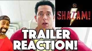 SHAZAM SDCC Trailer Dorky REACTION and Review