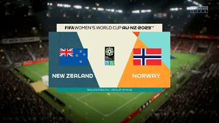 FIFA 23 Gameplay | FIFA Women's World Cup 2023™ Norway vs New Zealand | PS4 Series #1