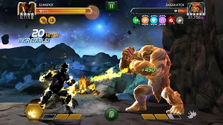 how to easily defeat Sasquatch uncollected mcoc