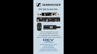 #shorts Sennheiser EW 500 G4-945-AW+ (470 - 558 MHz) For professional live performances